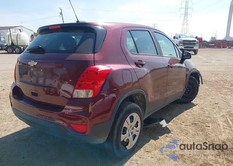 2017 Chevrolet Trax Ls из США, поврежденный, VIN 3GNCJKSB2HL266940
